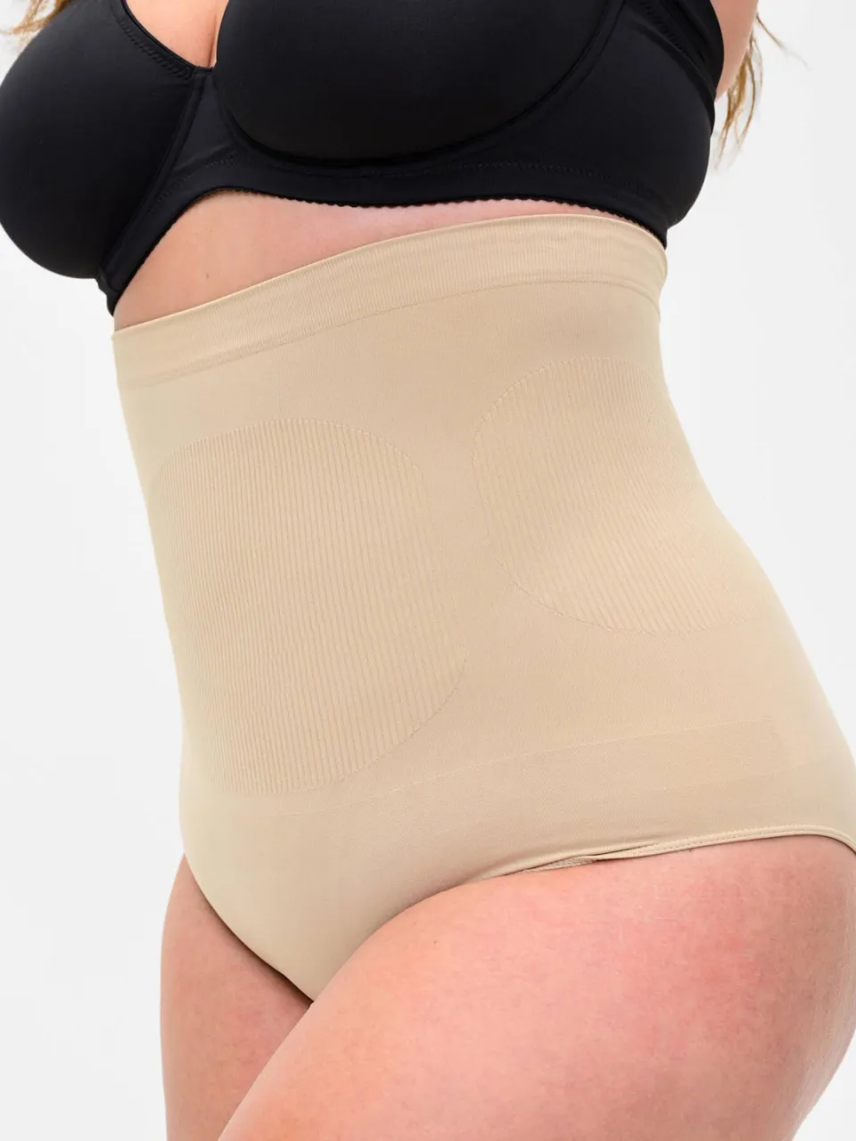 Zizzi high waist corrigerende slip lichtbeige, foto 5