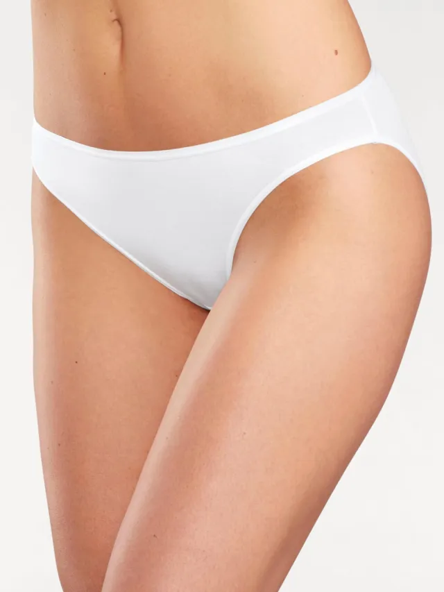 Bikinislip zwart, wit, beige, foto 3
