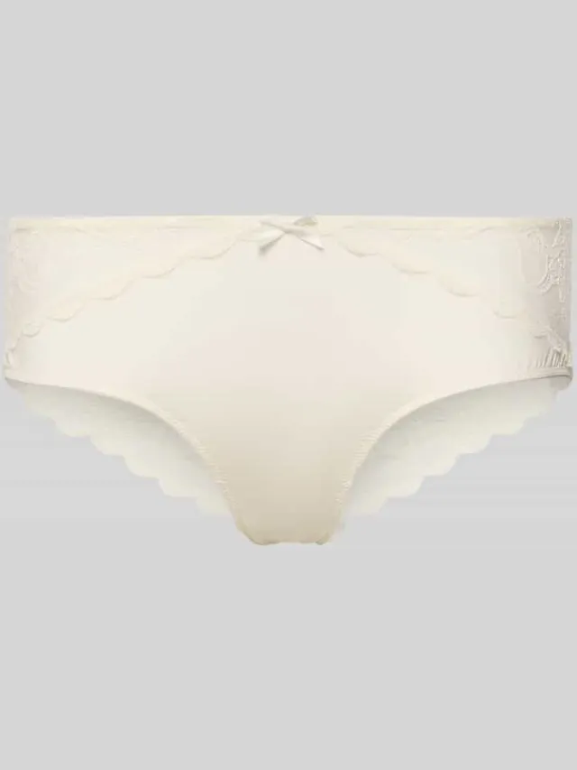Lascana Slip met sierstrik, model 'VITTORIA' Offwhite