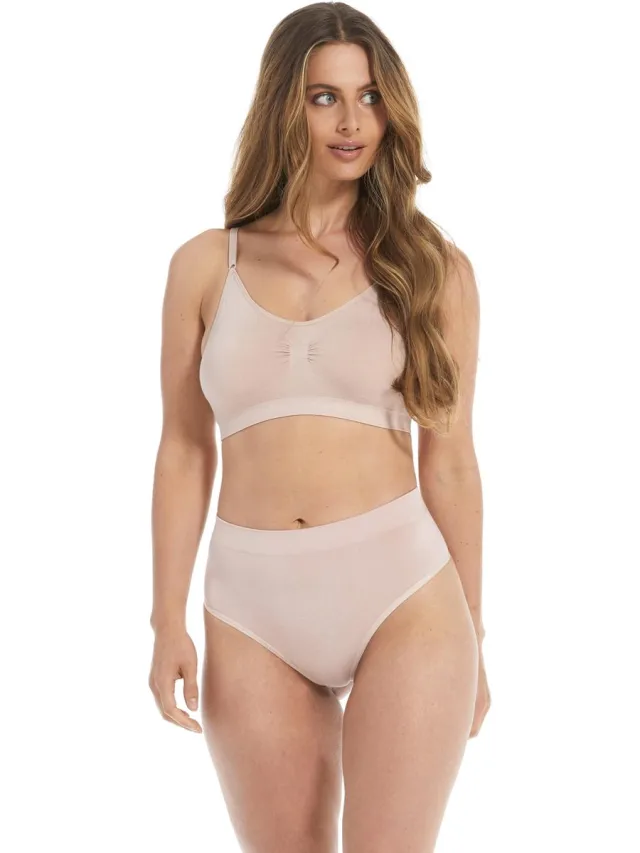 MAGIC Bodyfashion Bamboo Comfort Bra with Spaghetti Straps Rose Vrouwen Bamboo Rose
