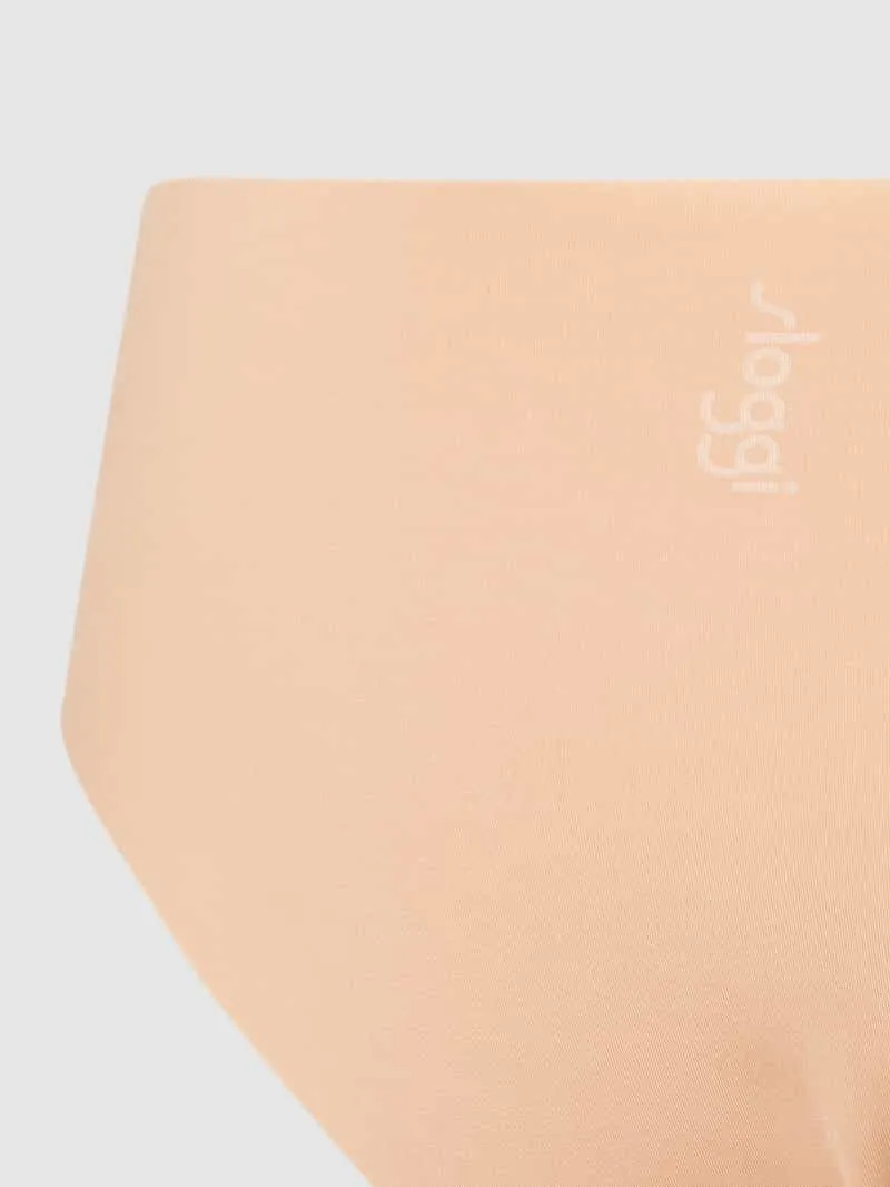 Sloggi Slip met labelprint, model 'ZERO FEEL 2.0' beige, foto 3