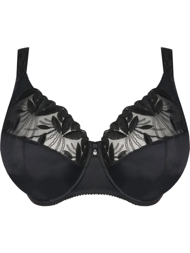 PrimaDonna Orlando Beugel Bh 0163155 Charbon - maat EU 70J / FR Zwart