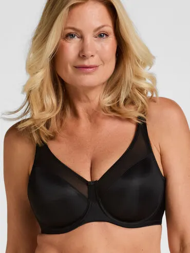 Hunkemöller Niet-voorgevormde minimizer beugel bh Nina Zwart