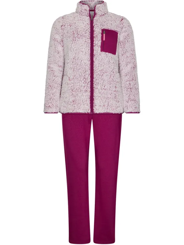 Rebelle Cin Cin - Huispak - Fleece/Badstof - Teddy - Roze
