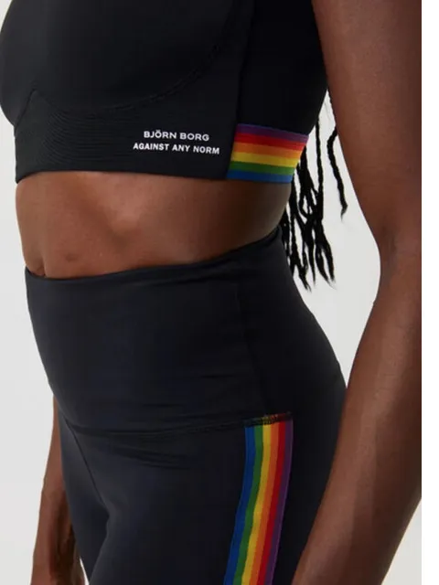 Björn Borg Borg mid multi support pride bh zwart, foto 2