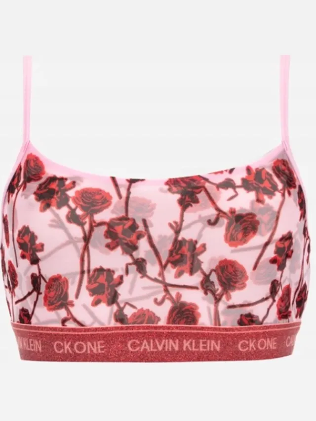 Calvin Klein Roze BH in Patroon