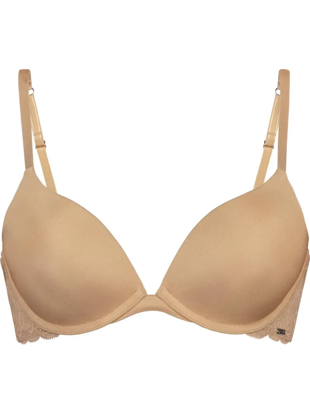 Hunkemöller Push-up BH Angie plunge fit - beige tan