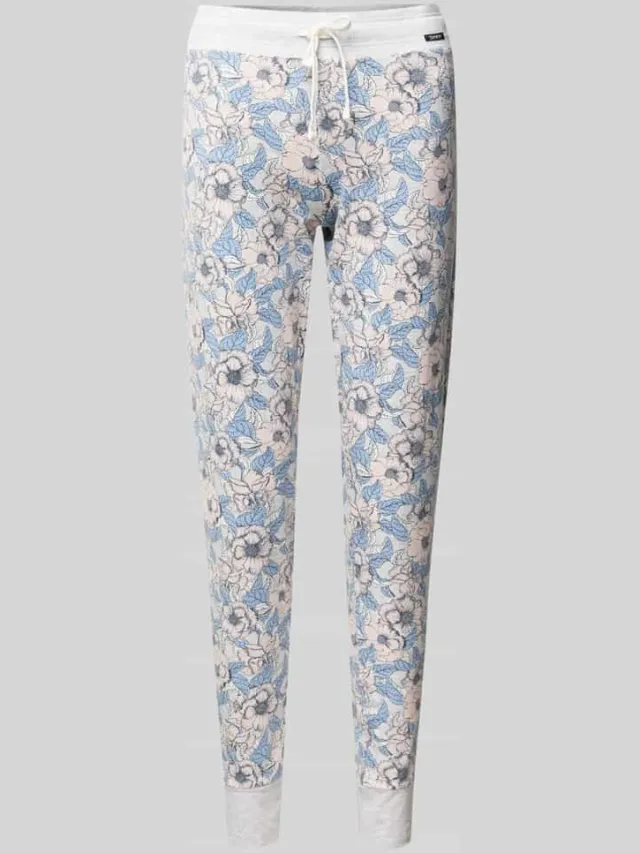 SKINY Pyjamabroek met elastische band Lichtgrijs