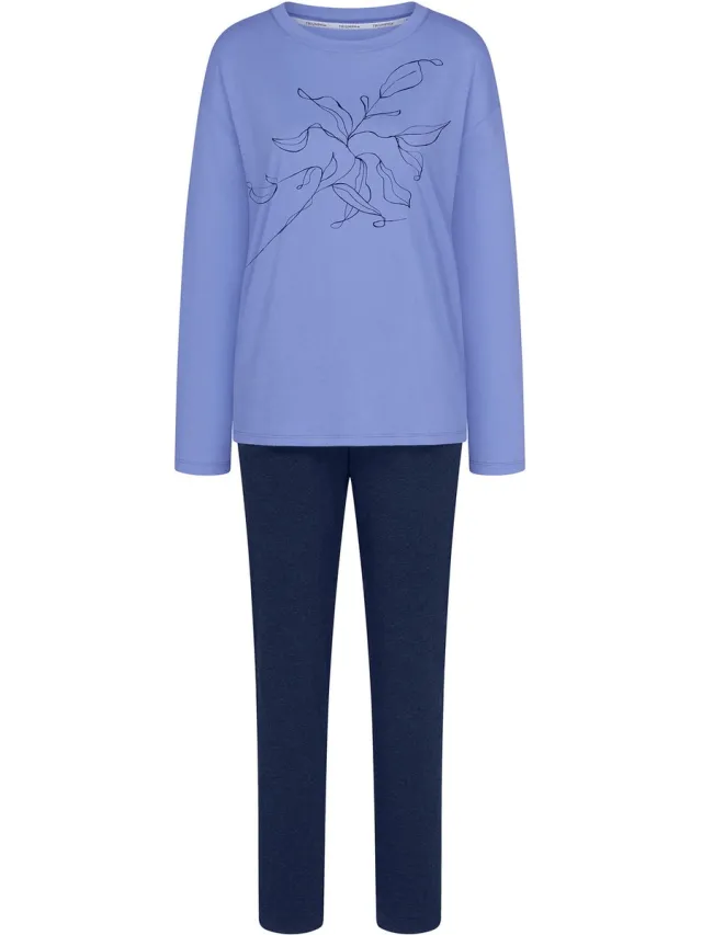 Triumph Pyjama Red Label Sets Good BLUE - LIGHT COMBINATION