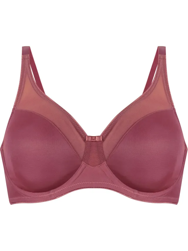 Hunkemöller Nina Non-Padded Underwired Minimizer Bra Paars