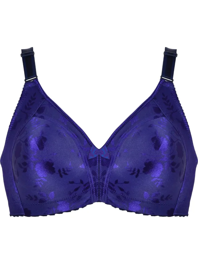 Naturana Minimizer bh met bloemenpatroon - 5363 - Galaxy Violet