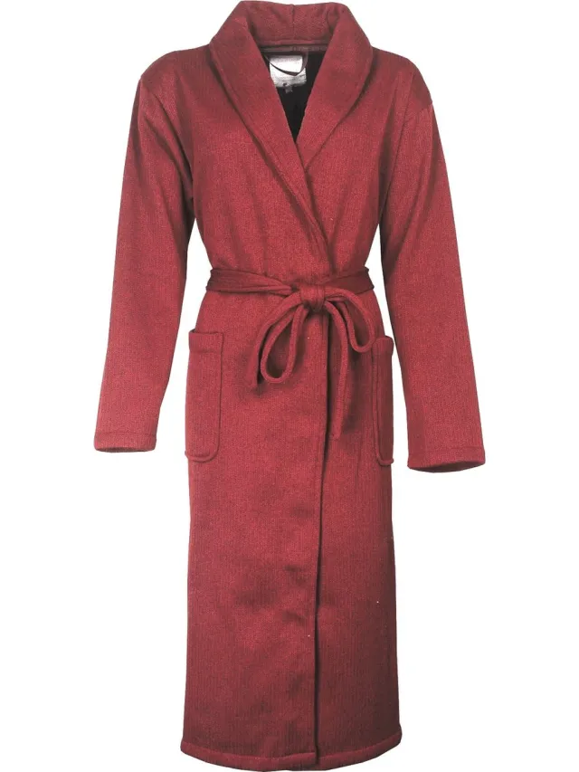 Tenderness Dames Kamerjas - Ochtendjas - Duster Rood