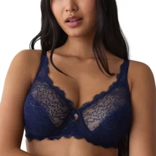 Triumph Amourette Sparkle beugel-bh marineblauw