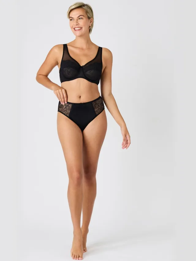 Damart Beugelbeha LEA by Damart - Dames - Zwart - 105