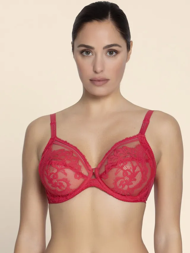 Lise Charmel Desirs de Venise Beugel BH 3-delig Grenat Venise Rood