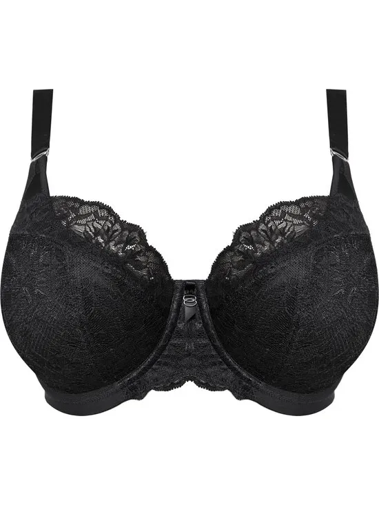 Elomi Maat 75K (EU) - Brianna padded half cup Dames Beha zwart