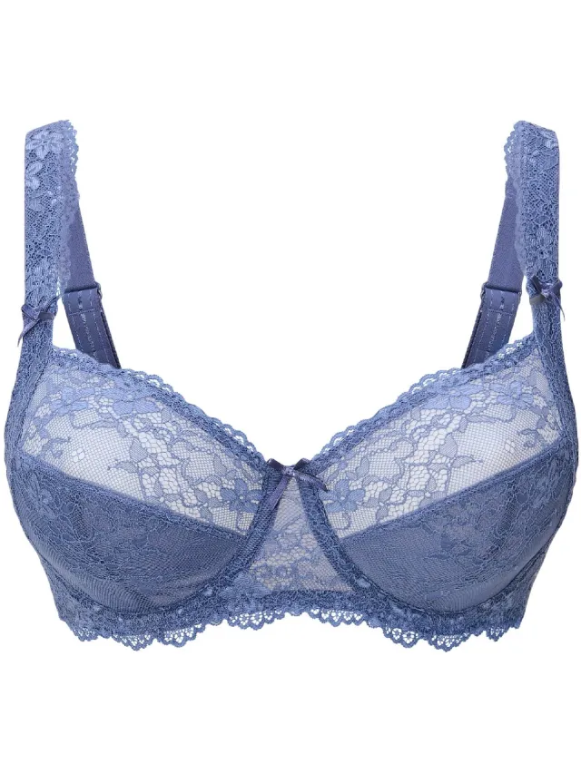 LingaDore DAILY Beugel BH - Plus Size Nightshadow grey