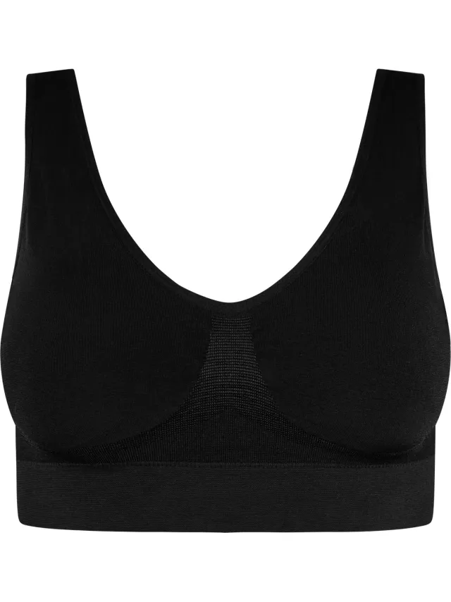 MAGIC Bodyfashion Shimmer Bra Dames Beha - Black Zwart