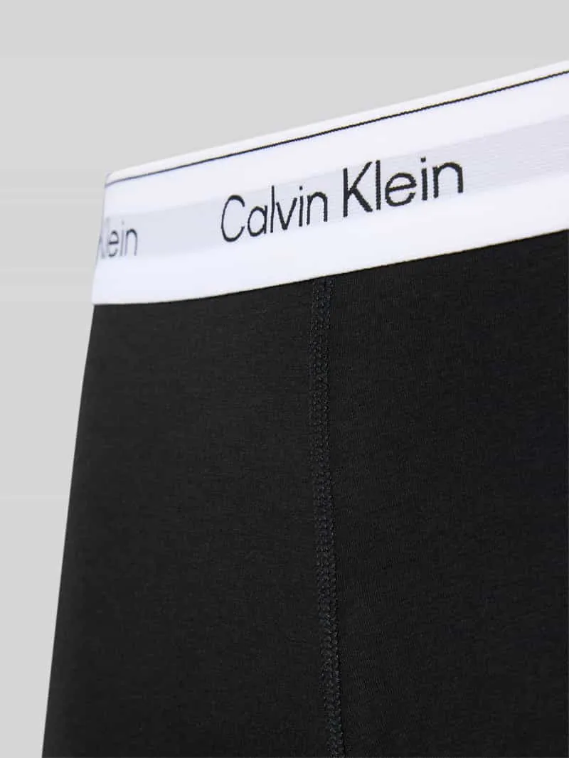 Calvin Klein Broek met label in band Zwart