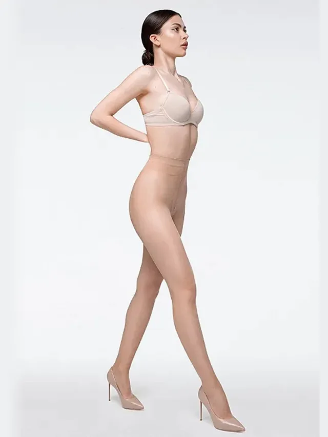 Giulia Infinity 8den Ultra - dunne panty met koeleffect - Caramel