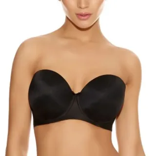 Freya Deco strapless bh zwart Beige,Zwart