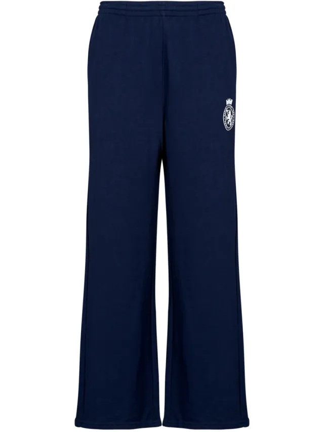 Tommy Hilfiger wide leg pyjamabroek marine