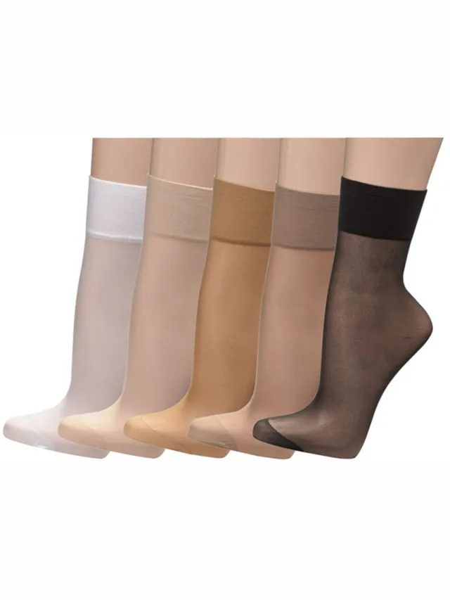 naft Fijne Panty Sokjes 20 Den – Bundel Van 5 Transparante Pantysokjes | In 5 Kleuren Verkrijgbaar Wit, Zwart, diamant, make up, Parel