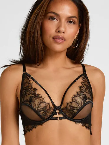 Hunkemöller Niet-Voorgevormde Beugel Bh Bea Zwart