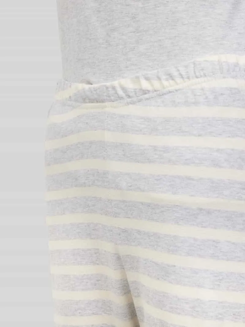 Schiesser Pyjama met streepmotief lichtgrijs, foto 2