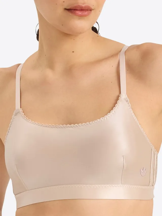 Adidas Originals Bralette Originals Comfort Satin taupe