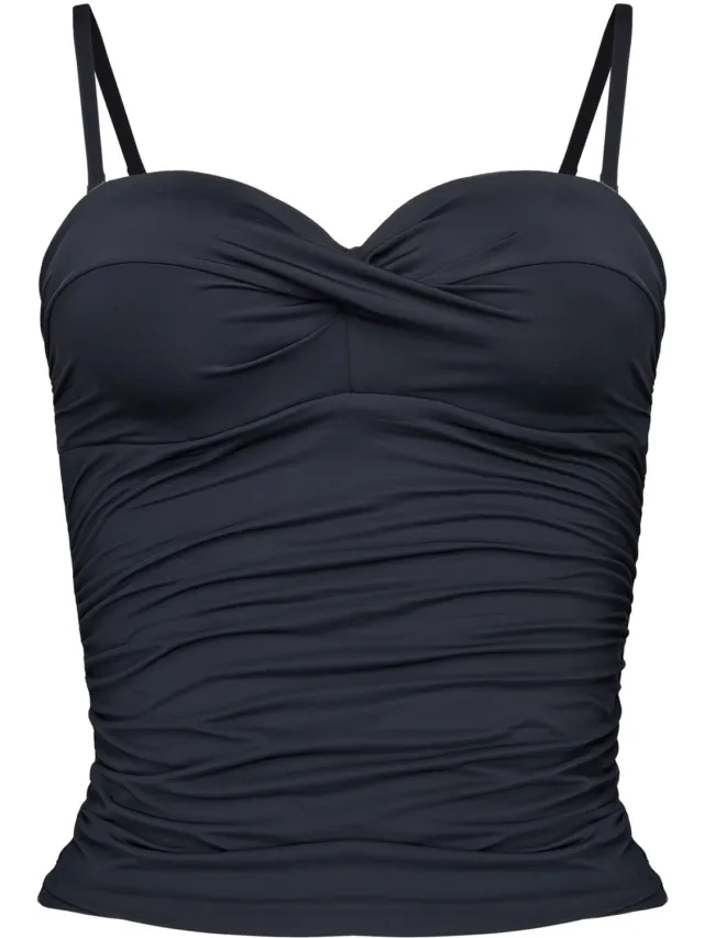 ESOTIQ Base15 - Bikinitop - Push-up - Kanten details - Zwart