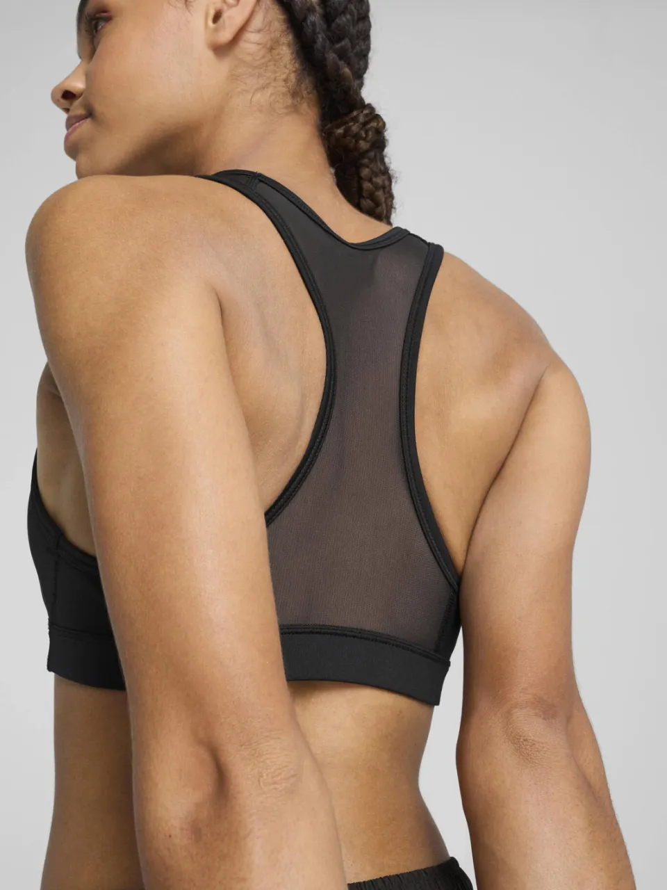 Puma sport-bh medium support - zwart, foto 7