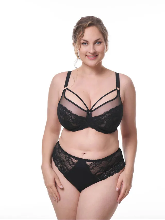 Plaisir Lush beugelbh zwart