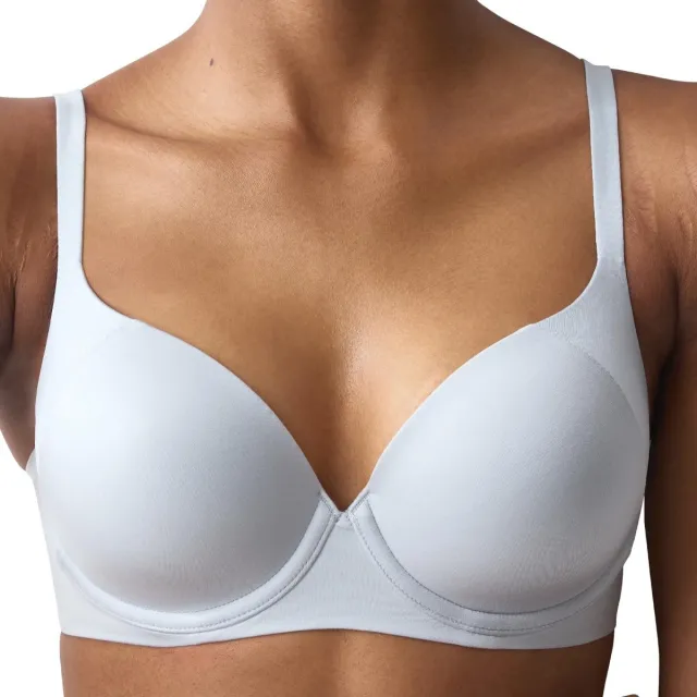 Triumph voorgevormde bh Body Make-Up Soft Touch pearl grey