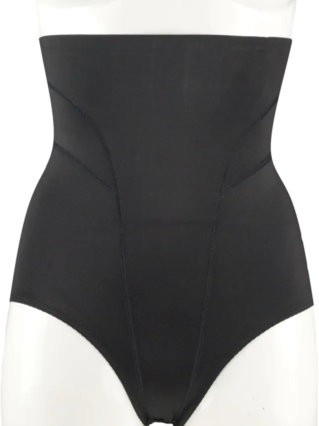 J&C Dames corrigerende slip Art.3256 van J&C hoge taille Zwart - shapewear ondergoed