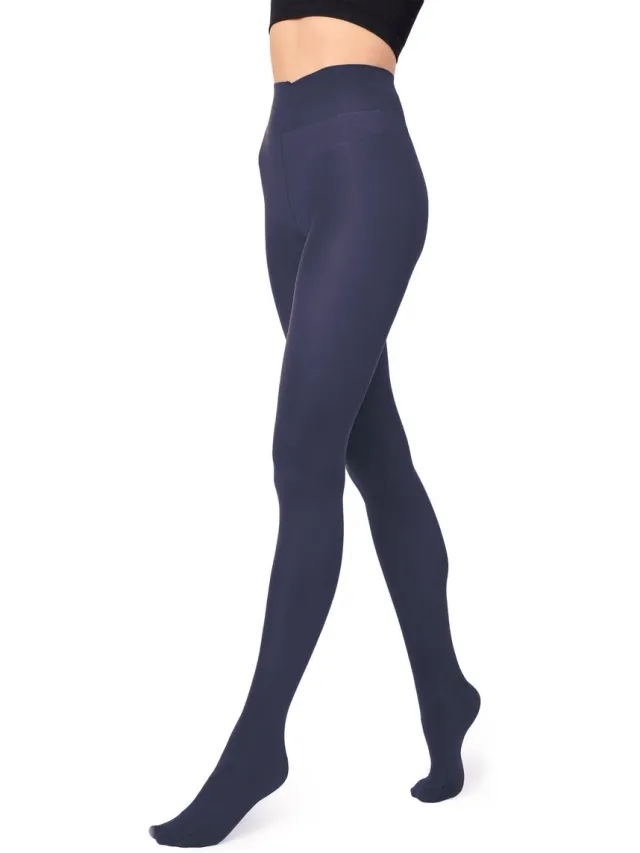 Merry Style Dames Panty - 70 DEN - Medium gloss - Polyamide - SS-Caldo-70 - Donkerjeans