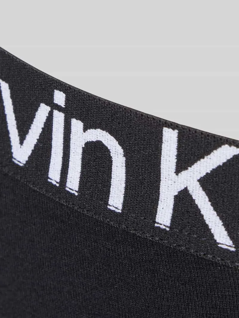 Calvin Klein Slip van katoenmix in set van 3 zwart, foto 3