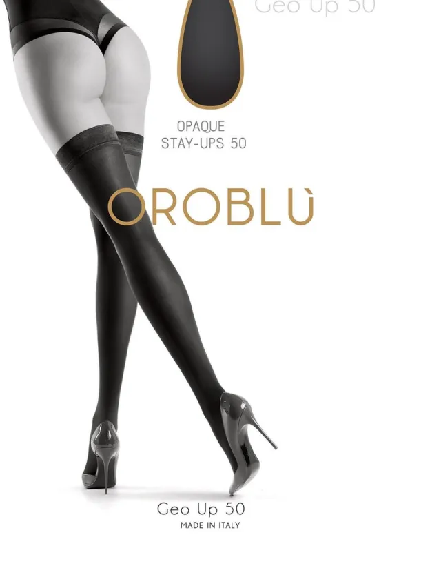 Oroblu Bas Chic Up Kousen Denier 50 - Moka Bruin