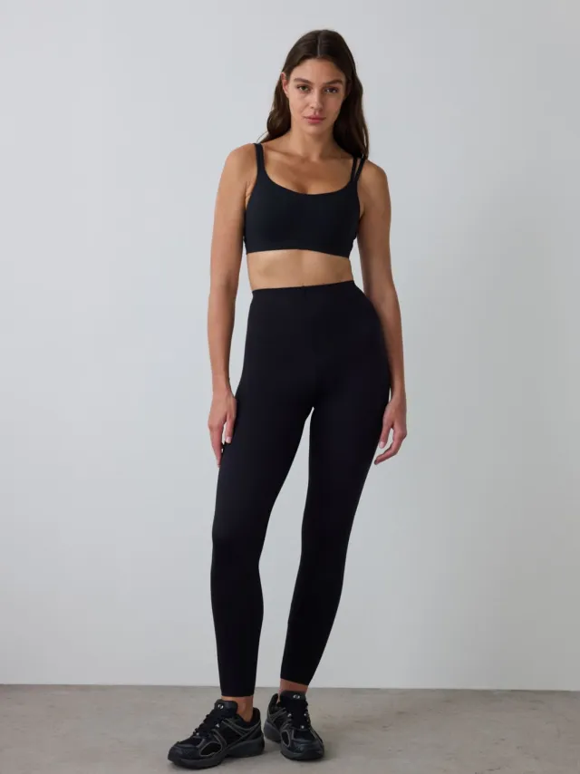 Penti Enkellange Gebreide Panty’s zwart, foto 2