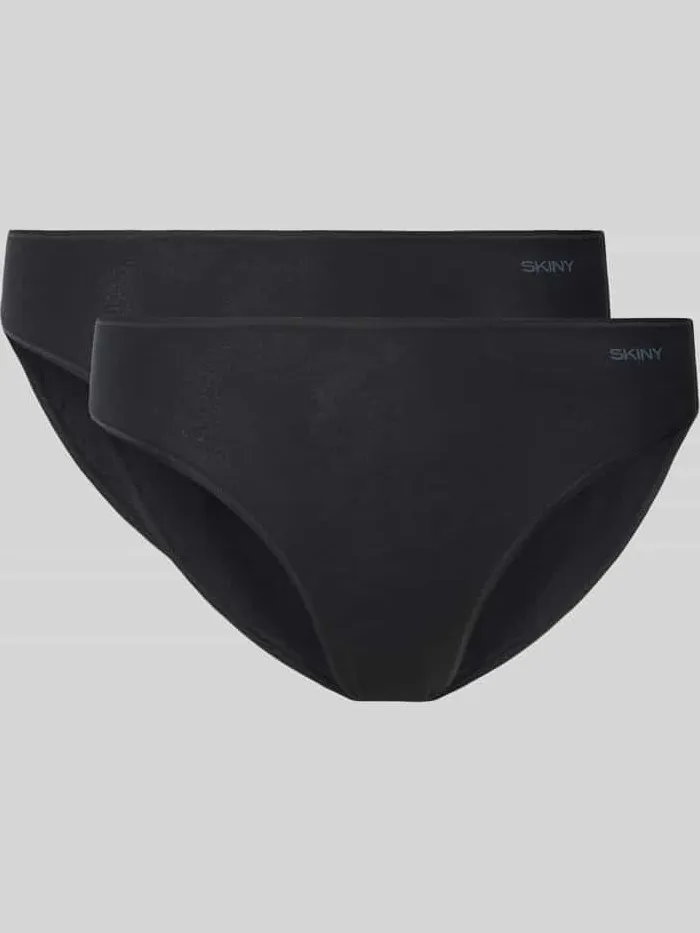 SKINY Slip van katoenmix model 'Rio' Zwart