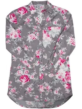 Damella 57185 Nightdress * Actie * Grijs