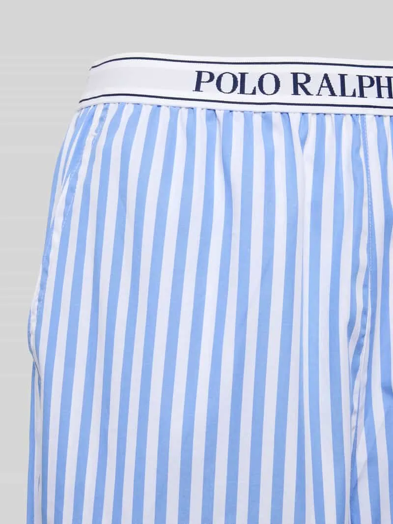 Polo Ralph Lauren Pyjamabroek met elastische logoband lichtblauw, foto 2
