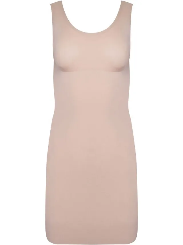 MAGIC Bodyfashion Tone Your Body Tank Dress Dames Corrigerend ondergoed - Cappuccino