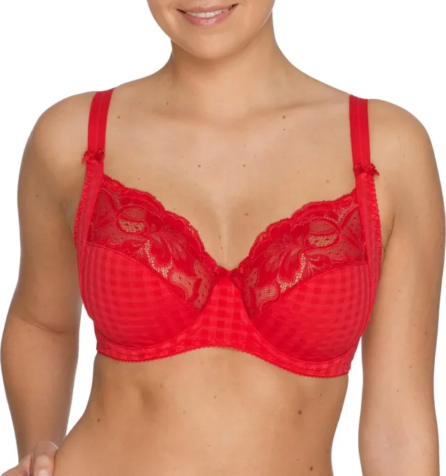 PrimaDonna Madison Beugel Bh 0162121 Scarlet - maat EU 75F / FR Rood