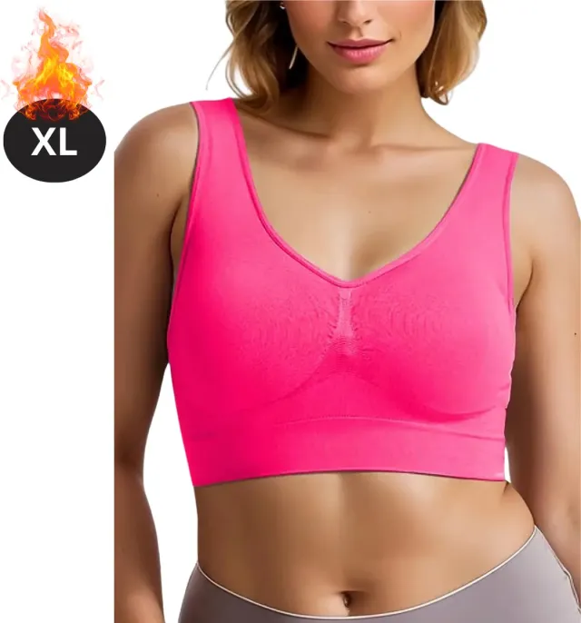 Livano BH Zonder Beugel - Zonder Bandjes - Push-up Bh's - Comfort Beha - Gemengd - Comfortabel - Roze