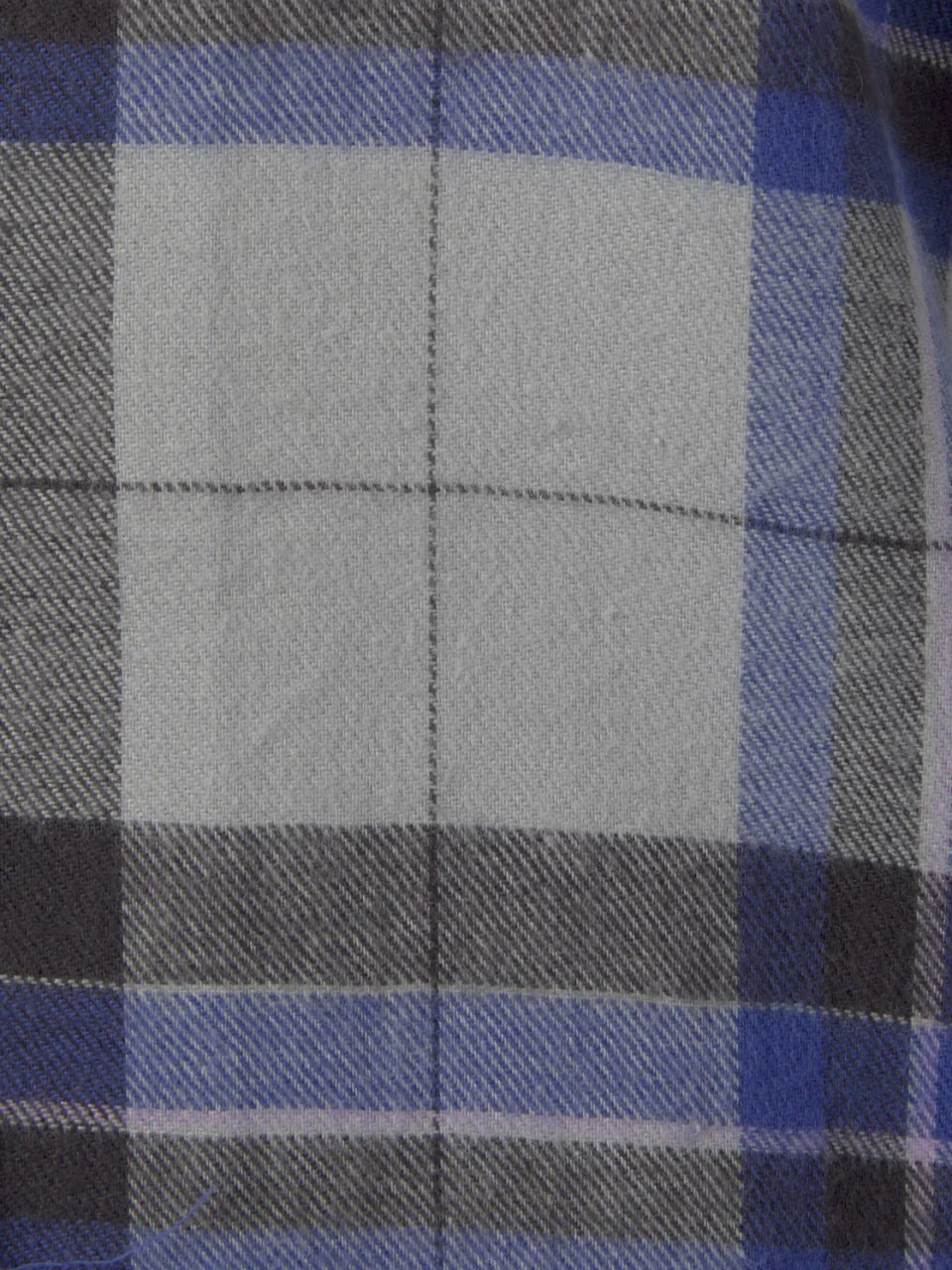 nachthemd blauw grijs geruit, foto 3