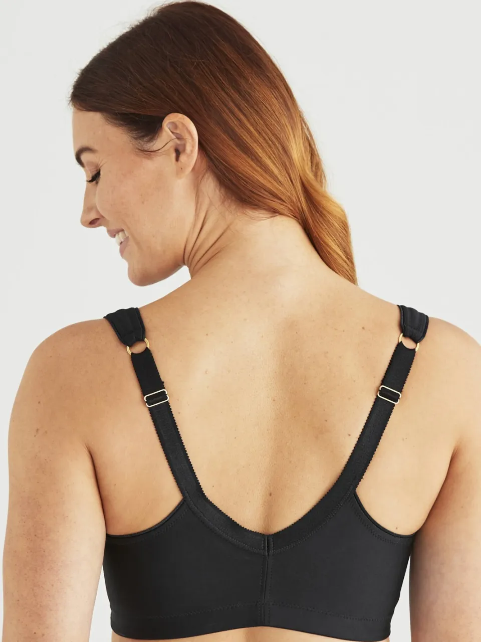 Swegmark level 3 sportbh Clean Curves met voorsluiting zwart, foto 3