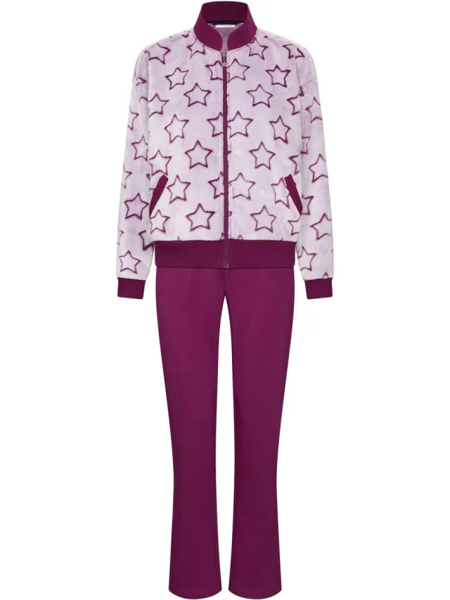 Rebelle MyRebelle - Huispak - Starlight Magic - Fleece/Katoen - Paars - Rits