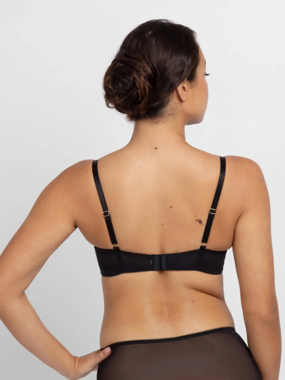 Dorina Perfect Lace niet-voorgevormde beugelbh zwart, foto 4
