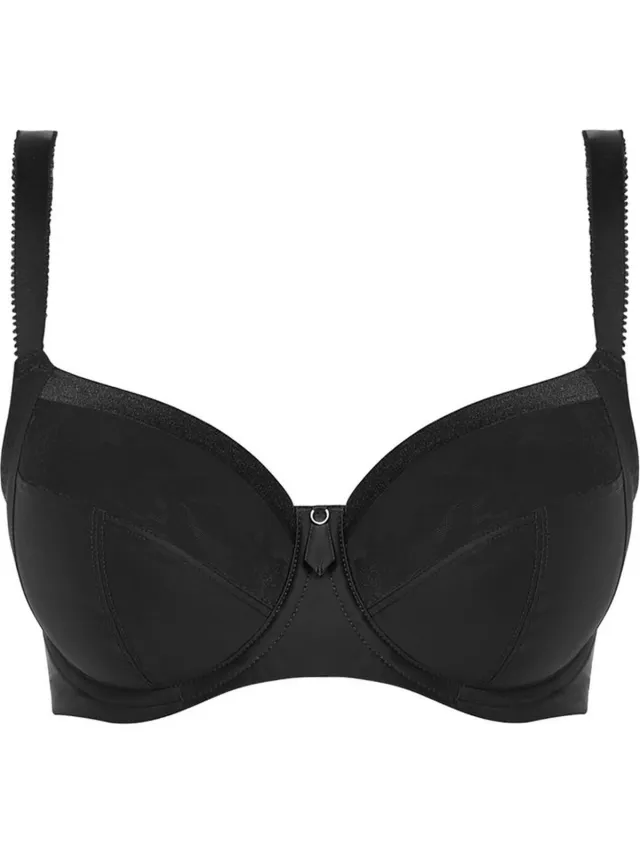 Fantasie Illusion UW Side Support Bra Dames Beha - Maat 75H (EU) ZWART